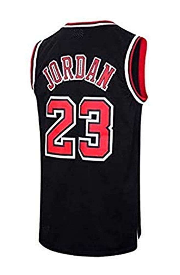 Moda A-lee Men 's Jersey toros Vintage campeón de la NBA, Michael Jordan