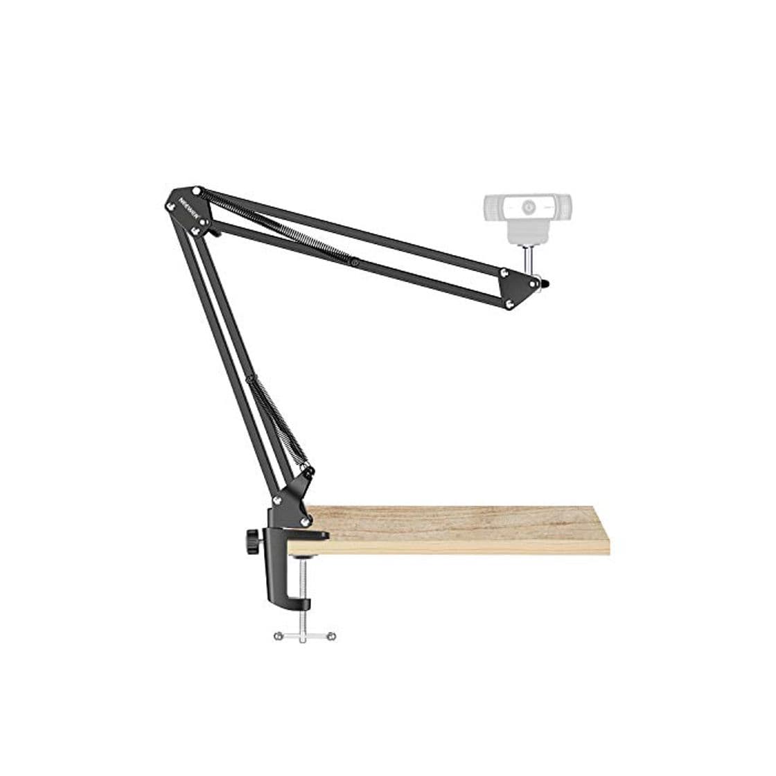 Producto Neewer Montura Soporte Suspensión Boom Tijera Escritorio Adjustable para Logitech Webcam C922