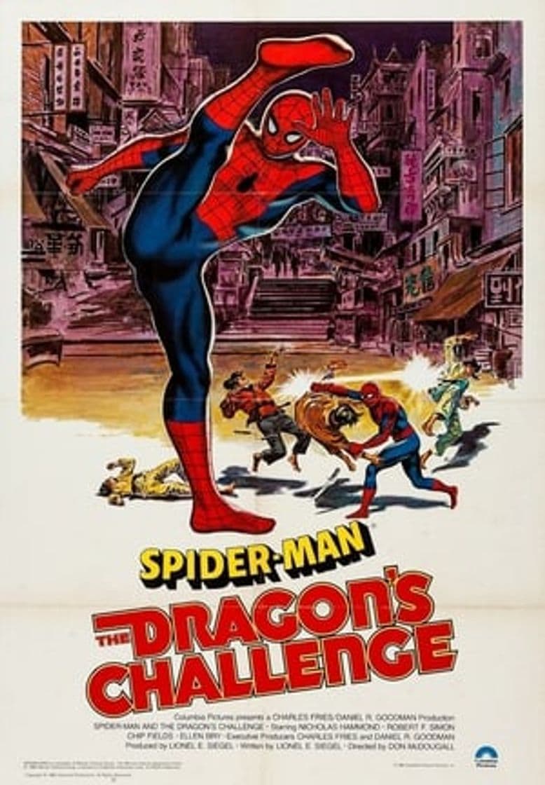 Película Spider-Man: The Dragon's Challenge