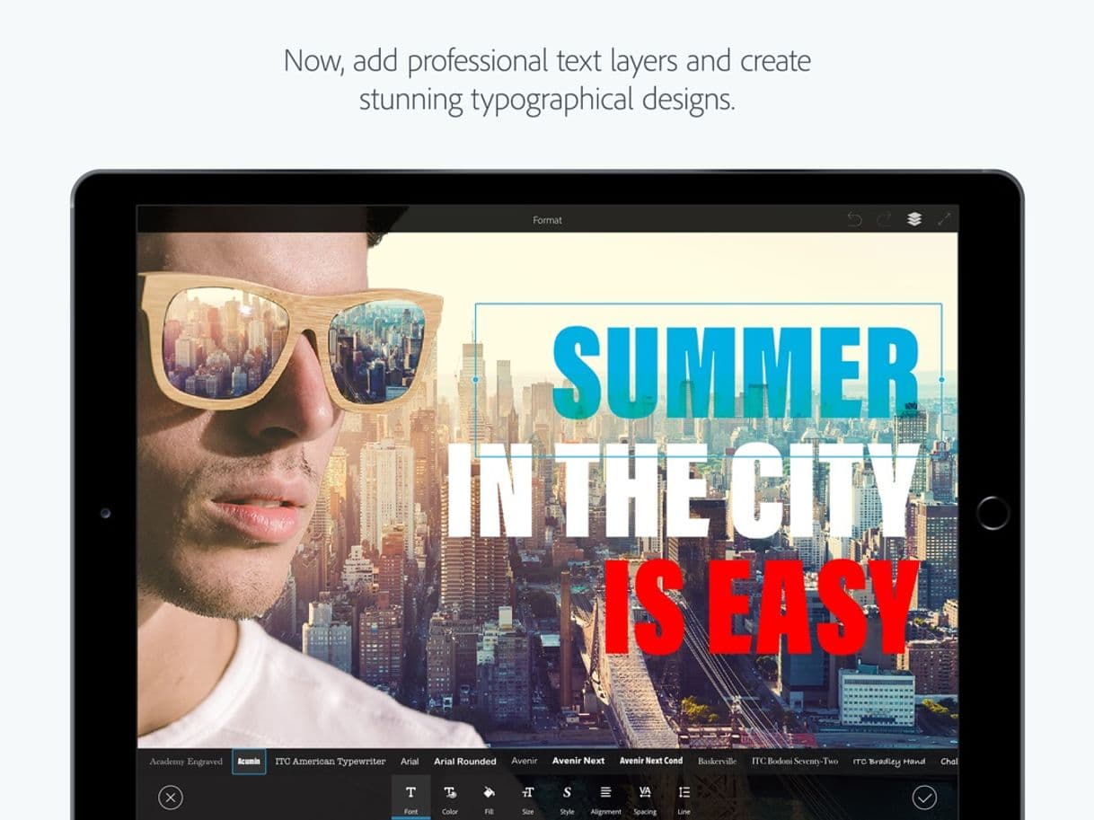 App Adobe Photoshop Mix - Cut out, combine, create