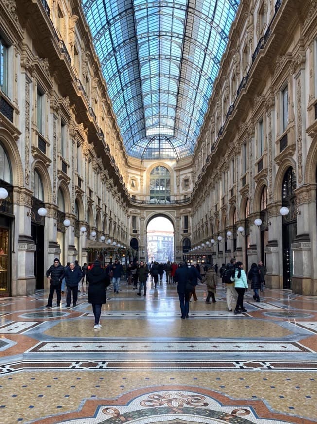 Lugar Galería Vittorio Emanuele II