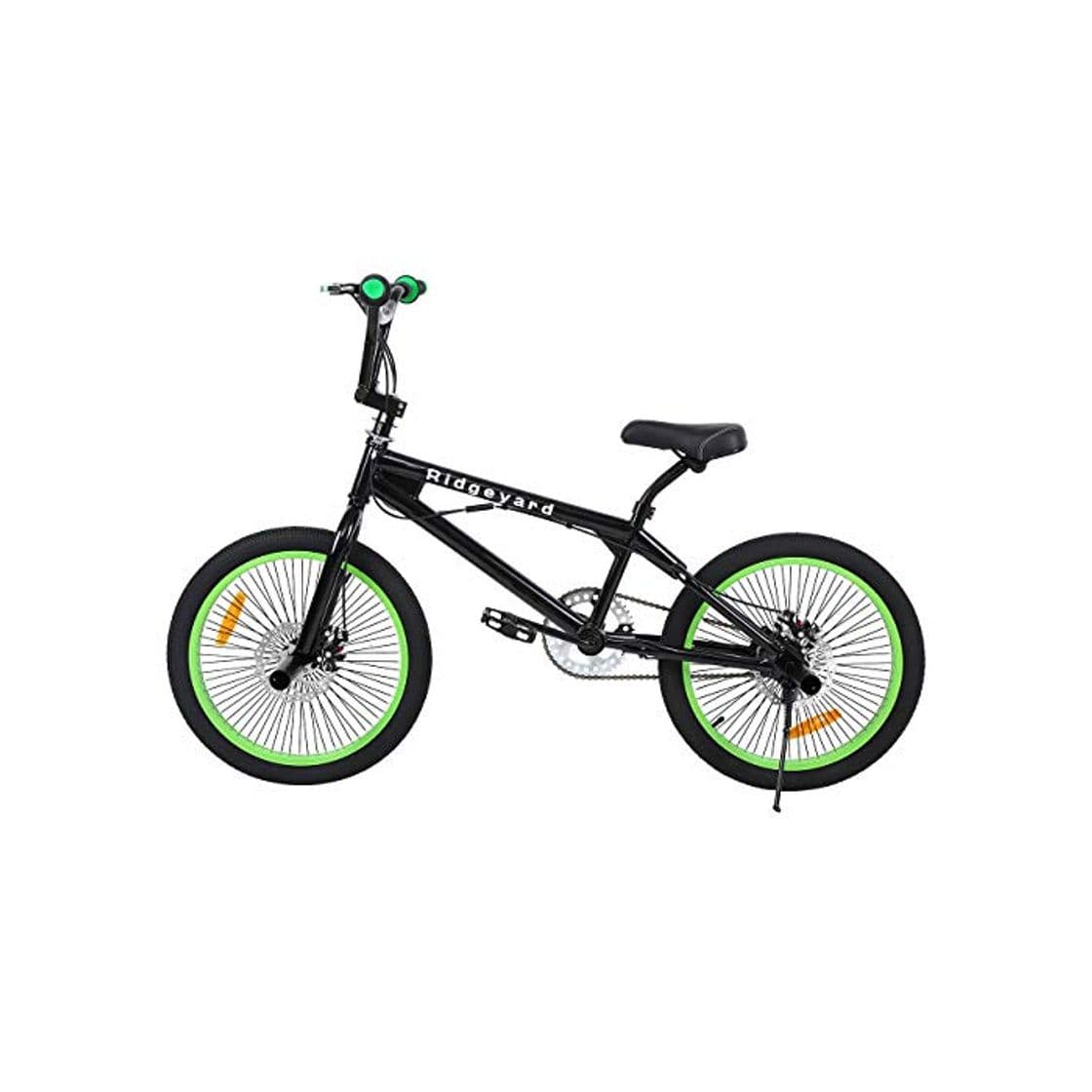 Product Ridgeyard Bicicleta BMX Free-style 20 pulgadas Rotor 360 ° bmx bikes (Negro