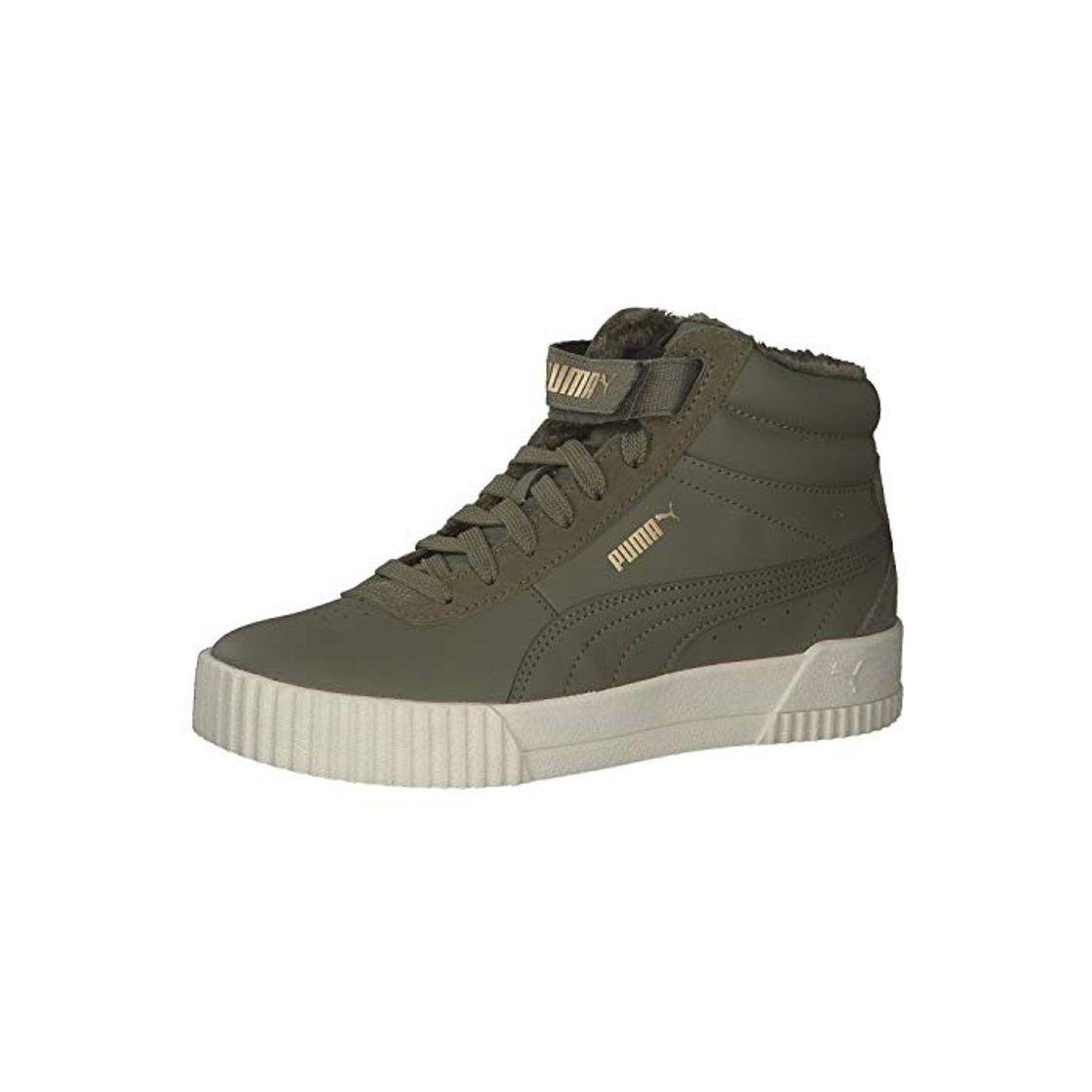 Fashion PUMA Carina Mid WTR, Zapatillas para Mujer, Verde