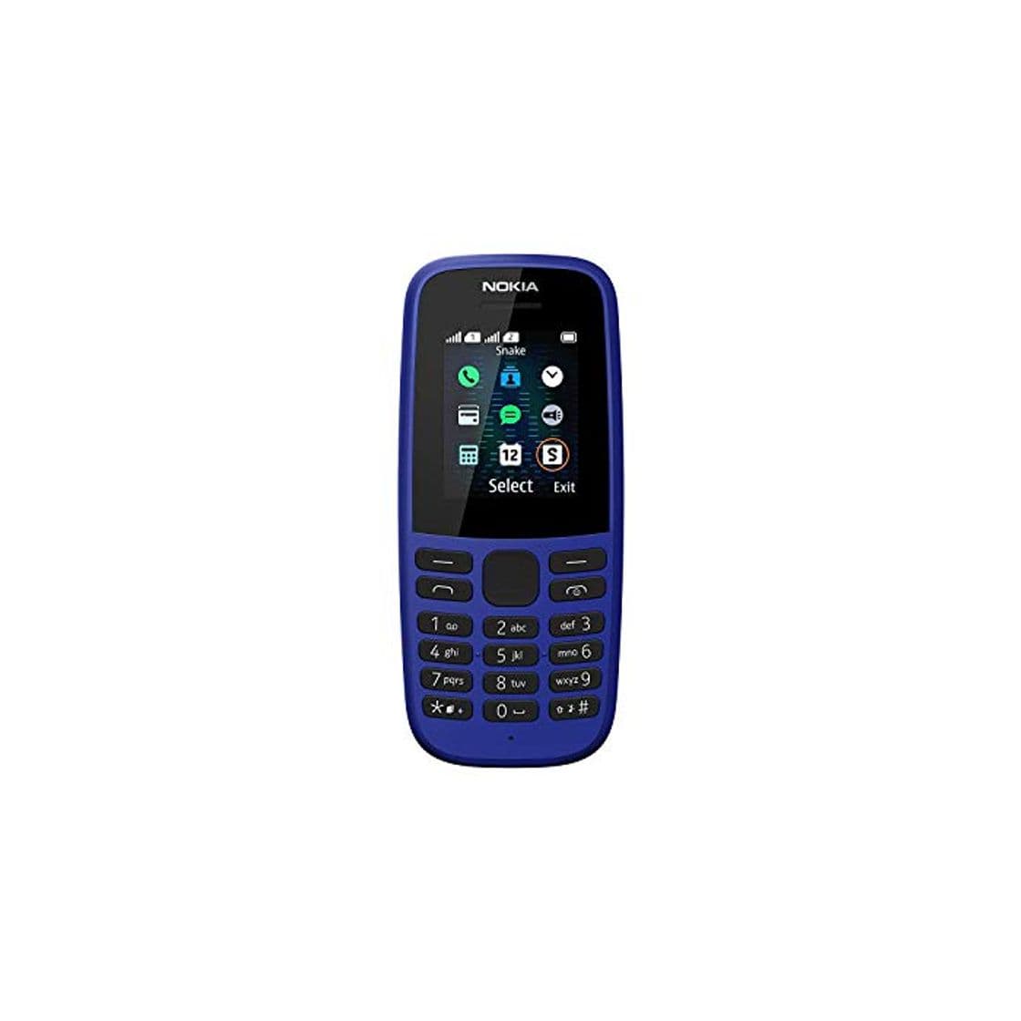 Electrónica Nokia 105 2019 Blue Dual Sim