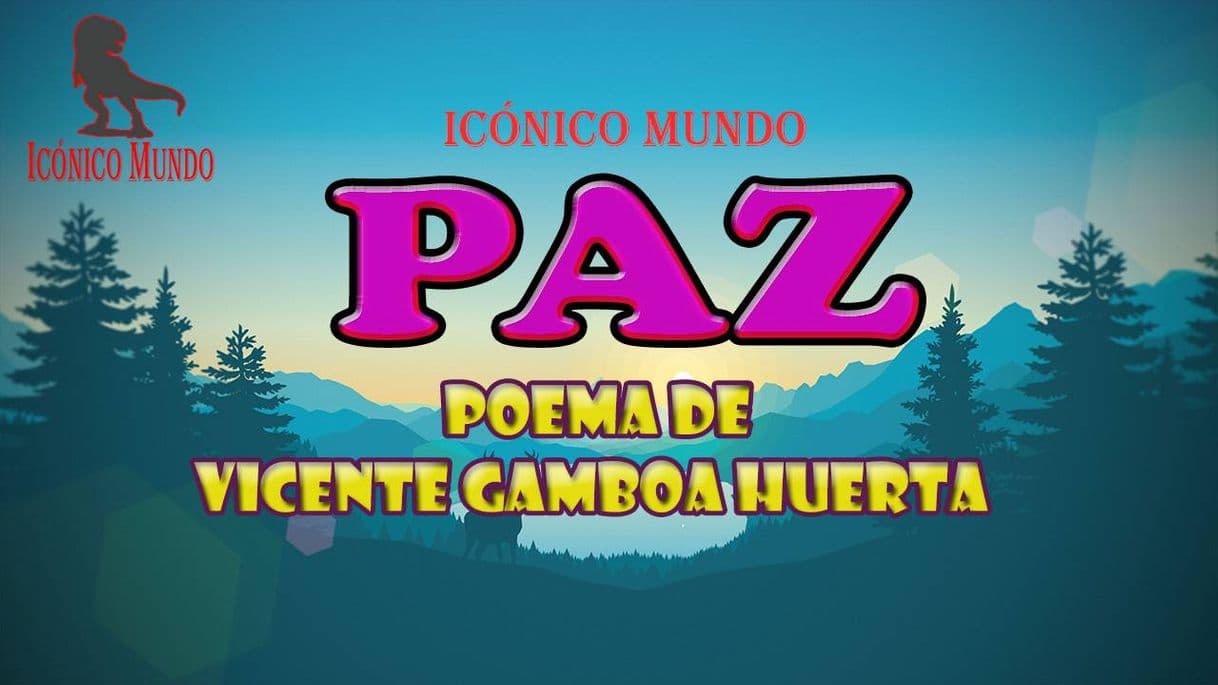 Moda PAZ (POEMA DE VICENTE GAMBOA HUERTA) / Recitando Poemas