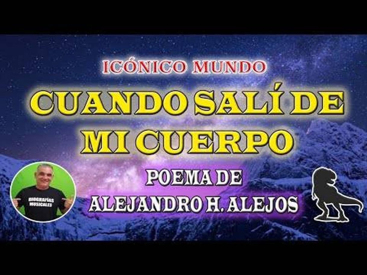 Moda CUANDO SALÍ DE MI CUERPO (POEMA DE ALEJANDRO H ...