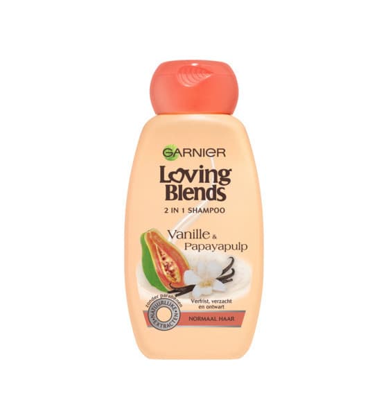 Product Loving Blends Garnier Vanilla & Papaya Shampoo