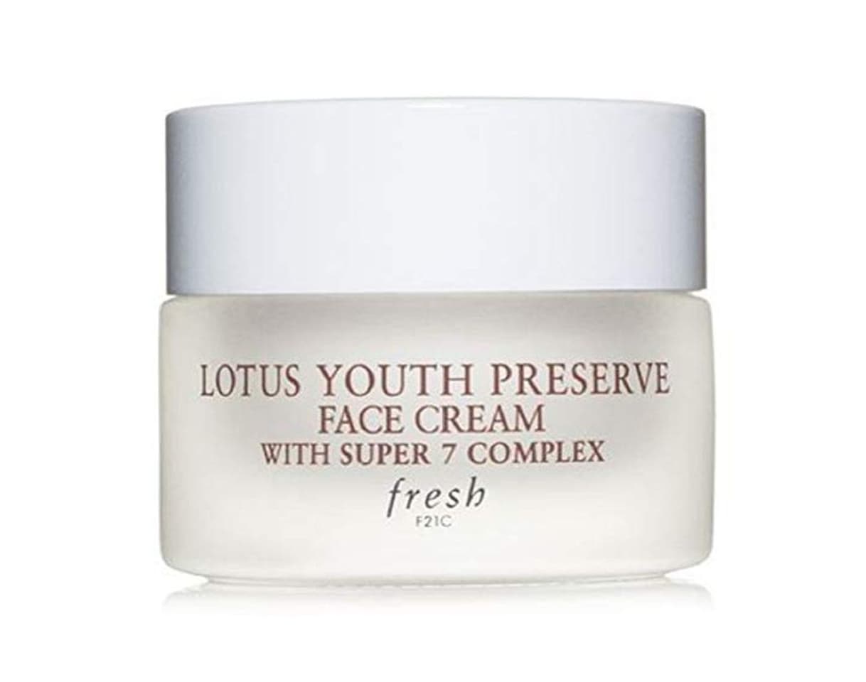 Beauty Crema facial para conservar la cara Fresh Lotus Youth de 15 ml