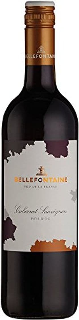 Producto Bellefontaine Cabernet Sauvignon, Pays d’Oc 2016. LANGUEDOC, FRANCE. Vinotinto.