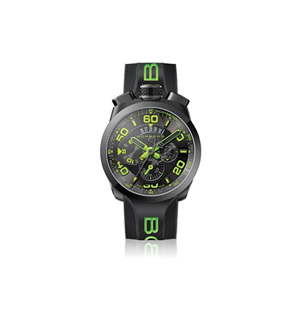 Producto Bomberg Reloj con Movimiento Cuarzo Suizo Man Bolt68 Neon 45 mm