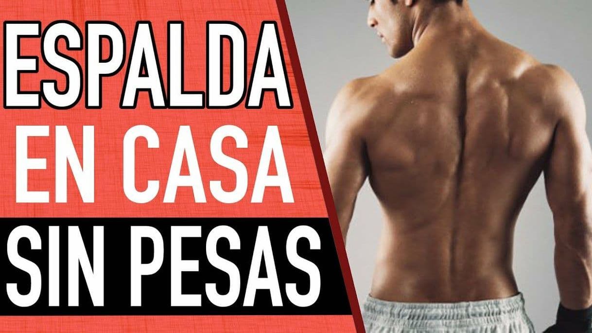 Moda RUTINA DE ESPALDA EN CASA SIN PESAS 💪😎