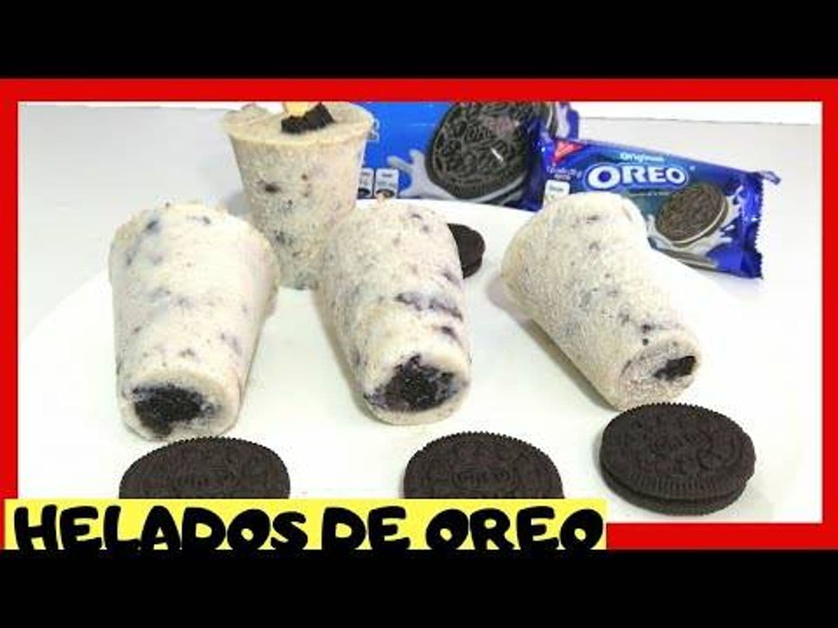 Moda HELADOS DE OREO/COMO HACER PALETAS DE OREO ...