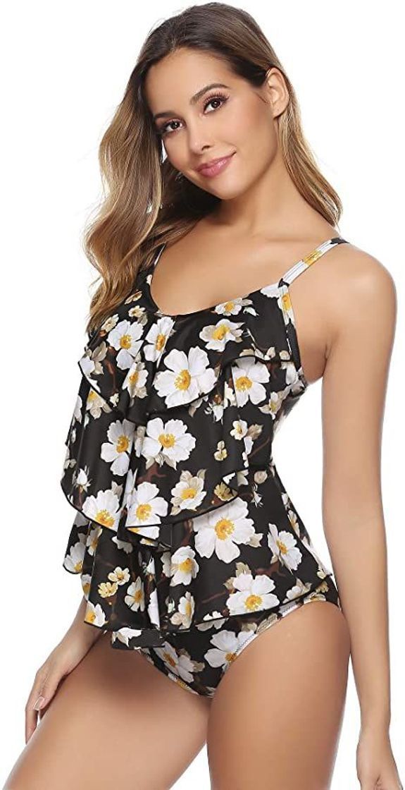 Product Abollria Traje de Baño en Dos Piezas Sexy Mujer Tankini Vest