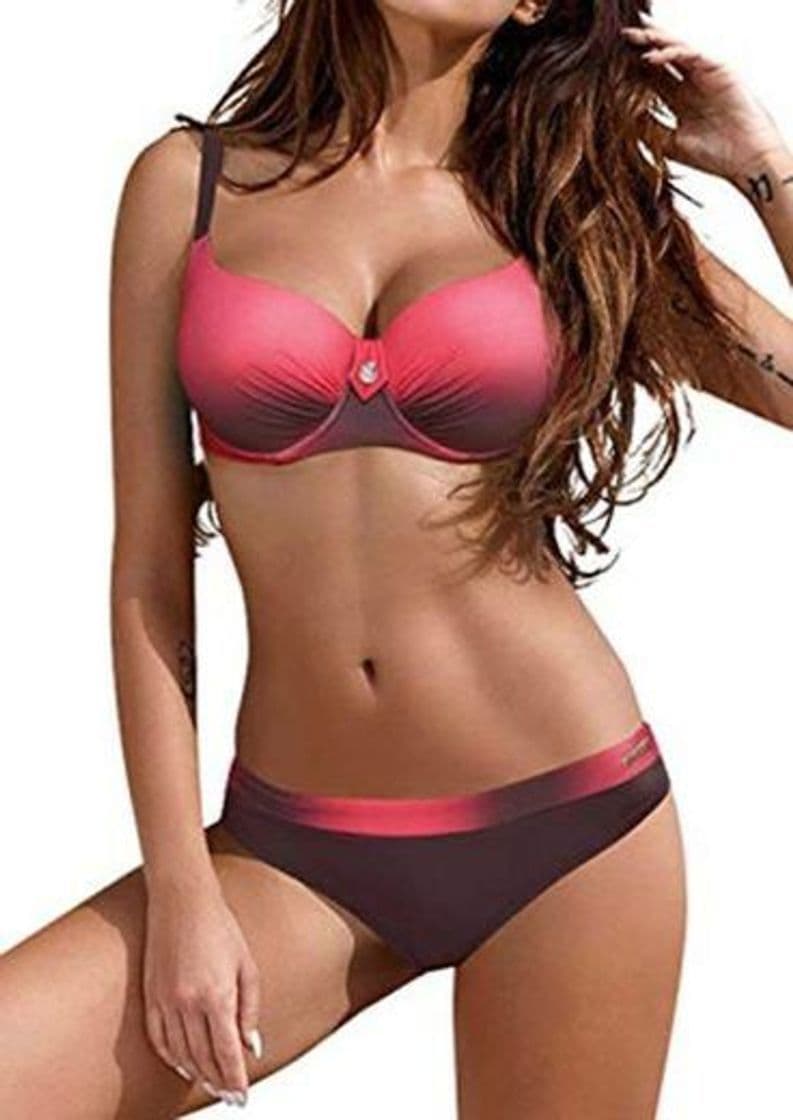 Product UMIPUBO Bikini Mujer Trajes de Baño con Relleno Push-Up Acolchado Bra Tops