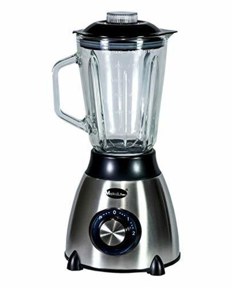 Product MAXELLPOWER BATIDORA DE Vaso ELECTRICA 600W Base Acero Inoxidable Jarra Cristal Calidad