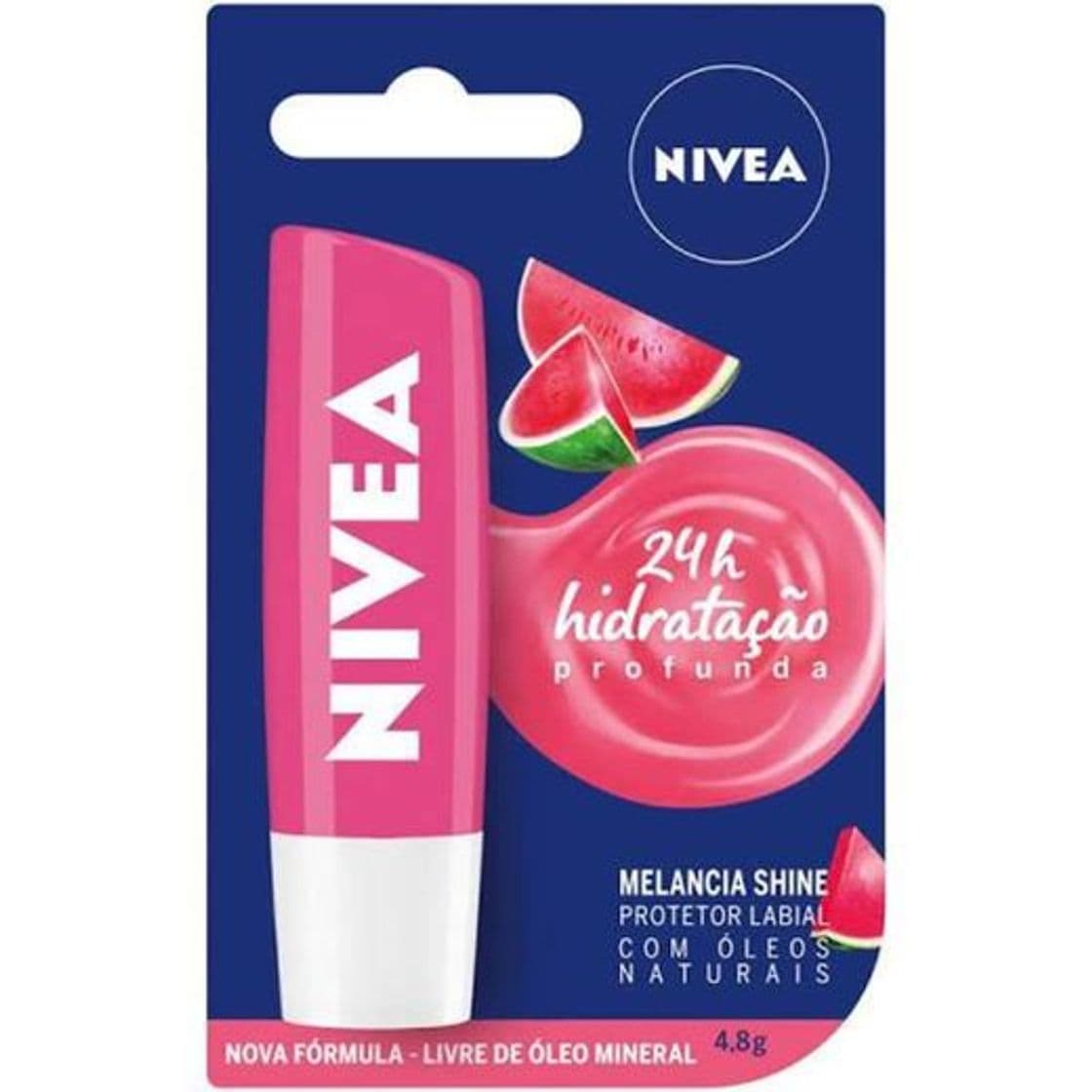 Fashion Hidratante labial nivea melancia