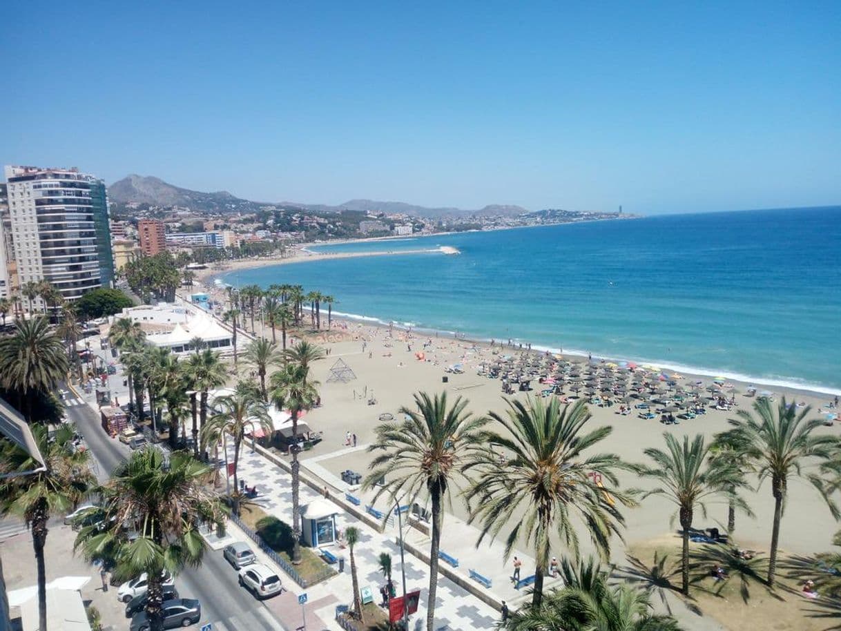 Lugar Playa de la Malagueta (Málaga)