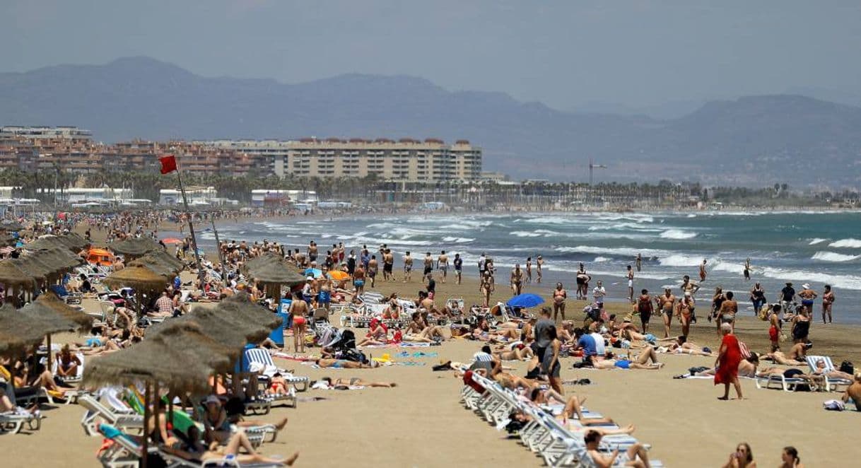 Lugar Playa La Malvarrosa