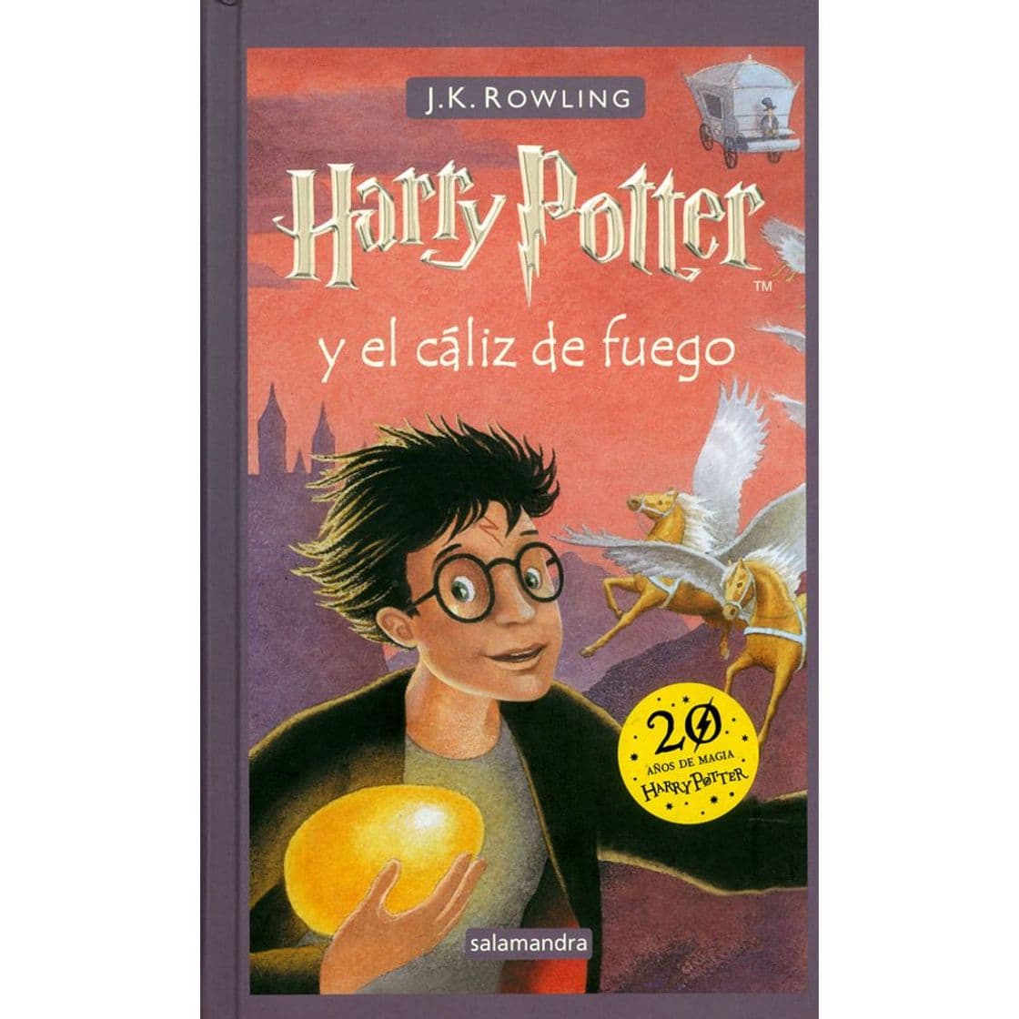 Libro Harry Potter y el cáliz de fuego