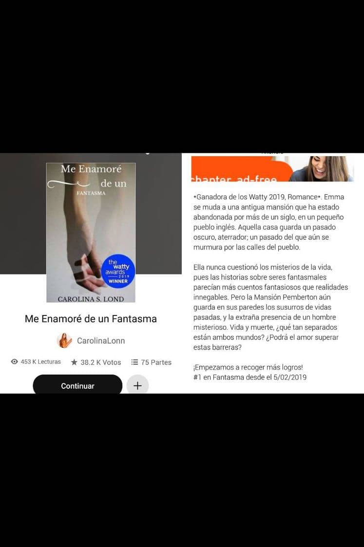 Libro Me enamore de un fantasma 