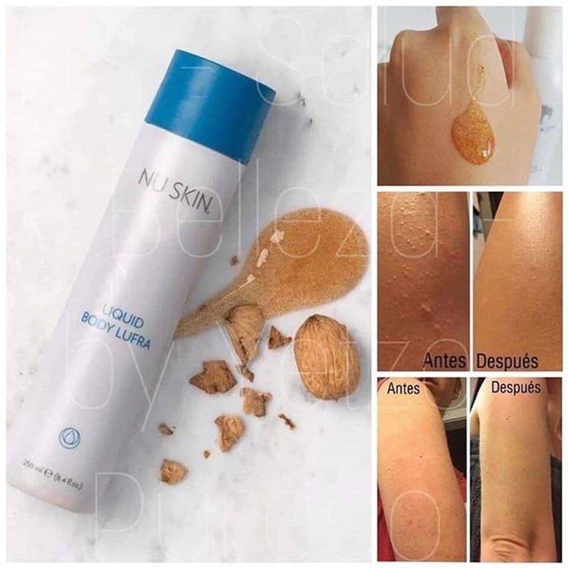 Product Nuskin Liquid Body Lufra exfoliante 