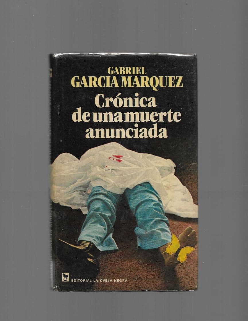 Libro Crónica de una muerte anunciada