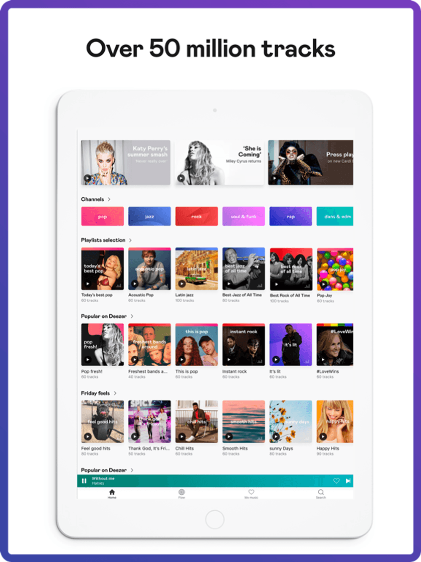 App Deezer: Music & Podcast Player