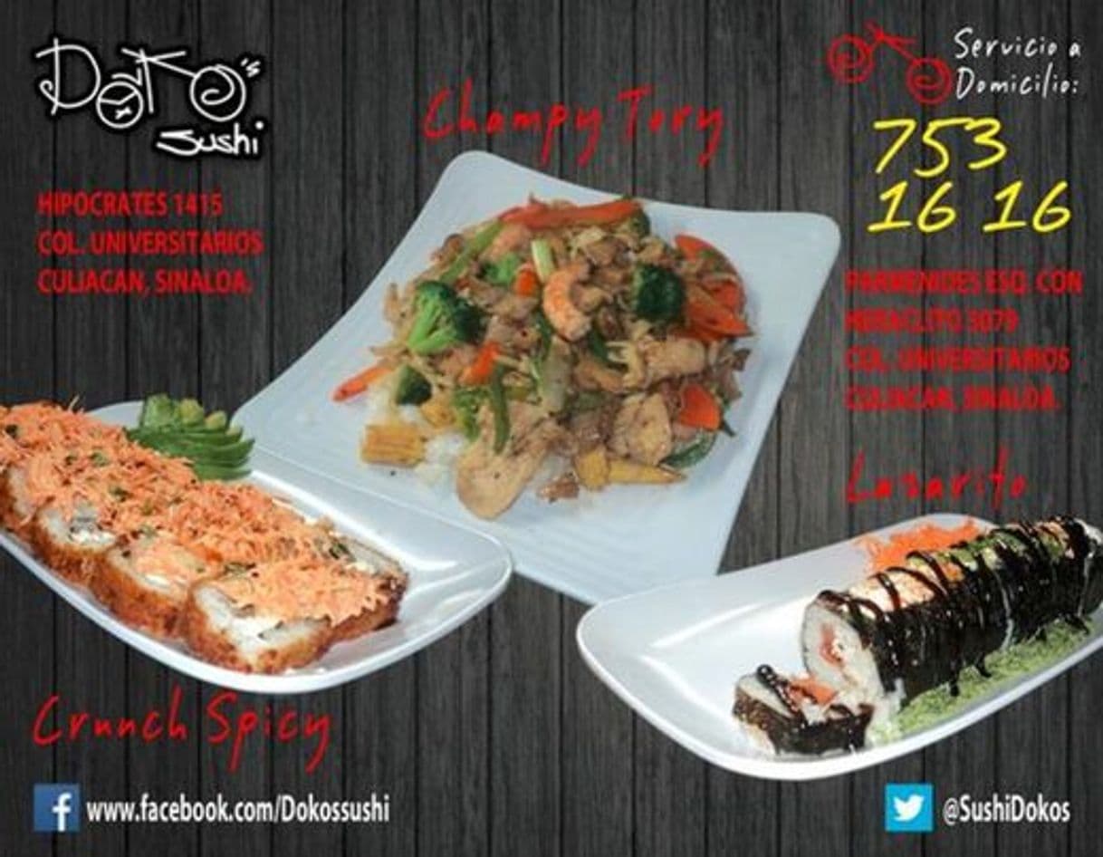 Restaurants Dokos Shushi Y Hamburguesas