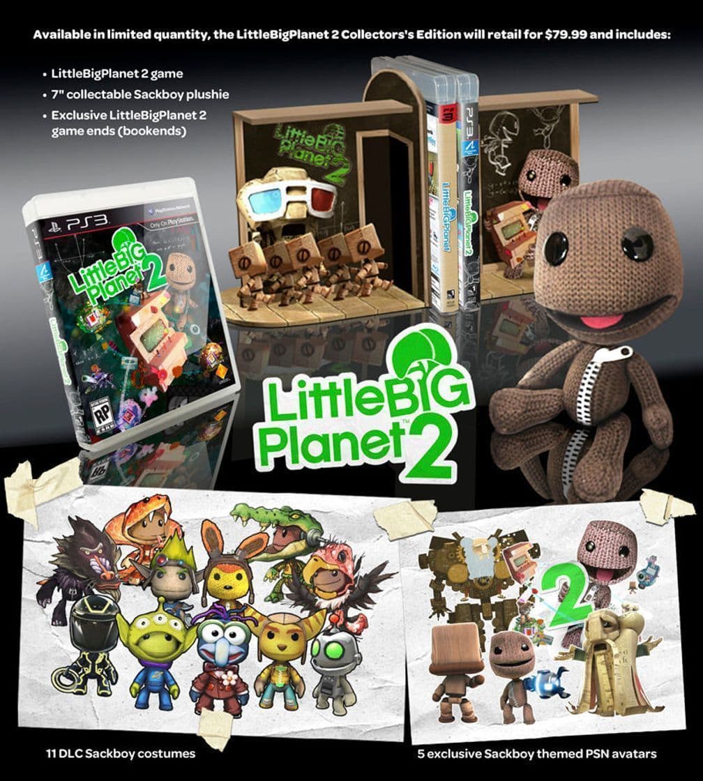 Videogames Little Big Planet 2: Collectors Edition