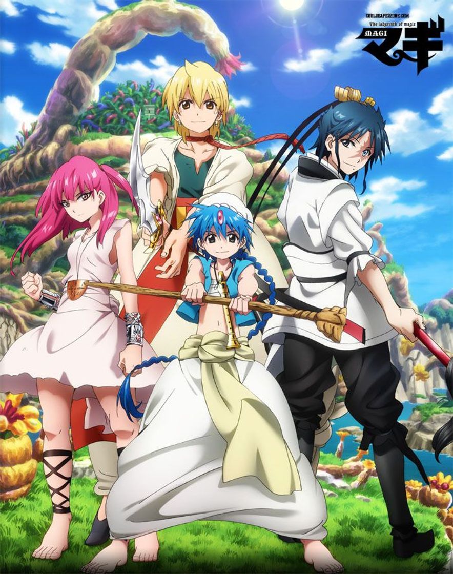 Serie Magi: The Labyrinth Of Magic

