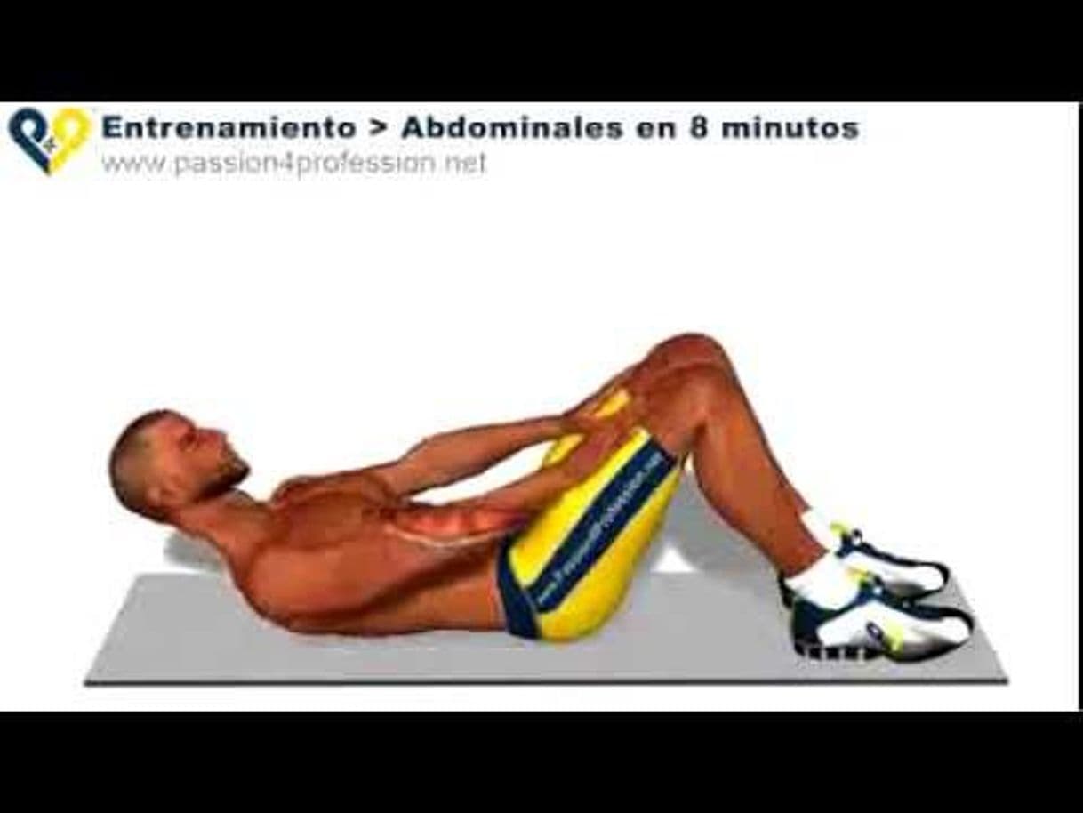 Fashion Abdominales en 8 minutos, entrenamiento para hacer abdominales ...