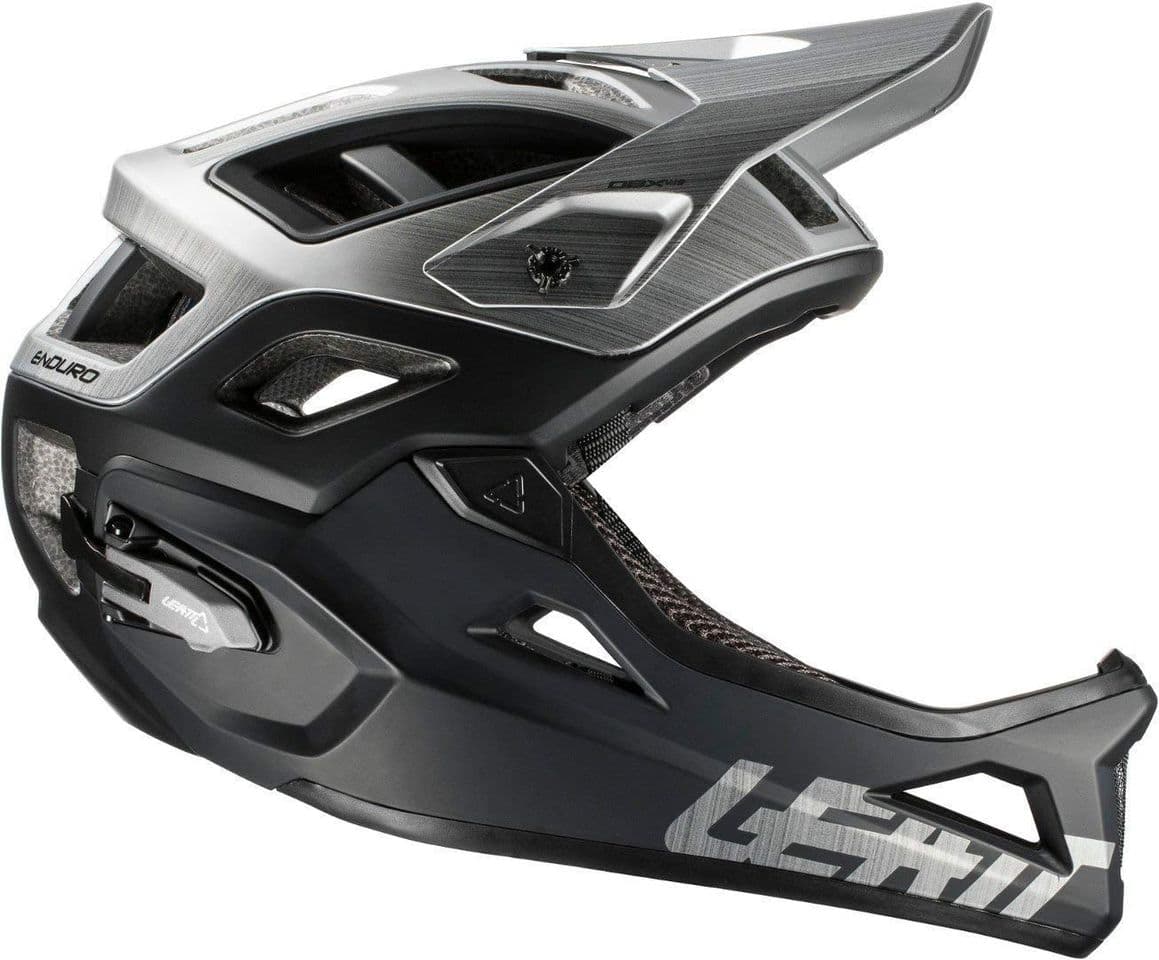 Moda Casco Leatt de enduro o down hill con mentonera desmontable