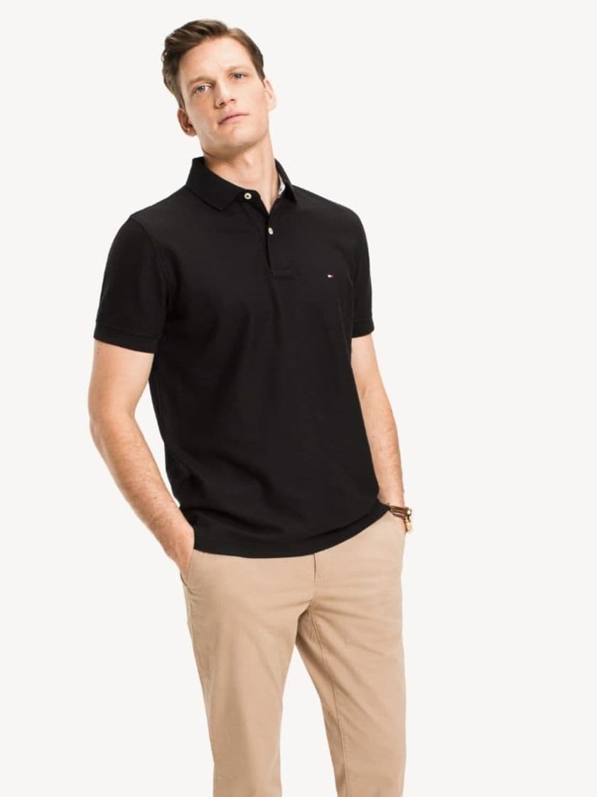 Product Tommy Hilfiger Core Hilfiger Regular Polo, Negro