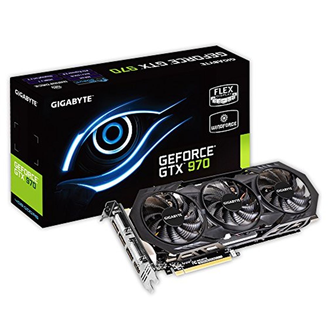 Product Gigabyte GeForce GTX 970 - Tarjeta gráfica de 4 GB