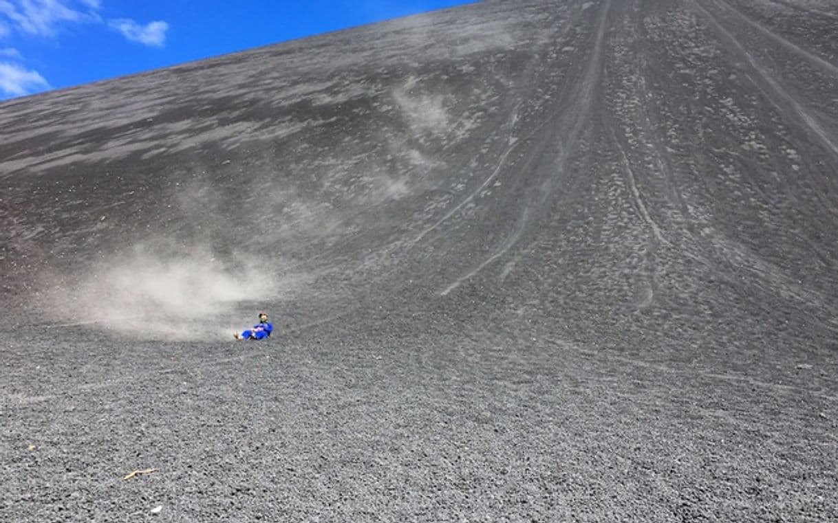 Lugar Volcan Cerro Negro