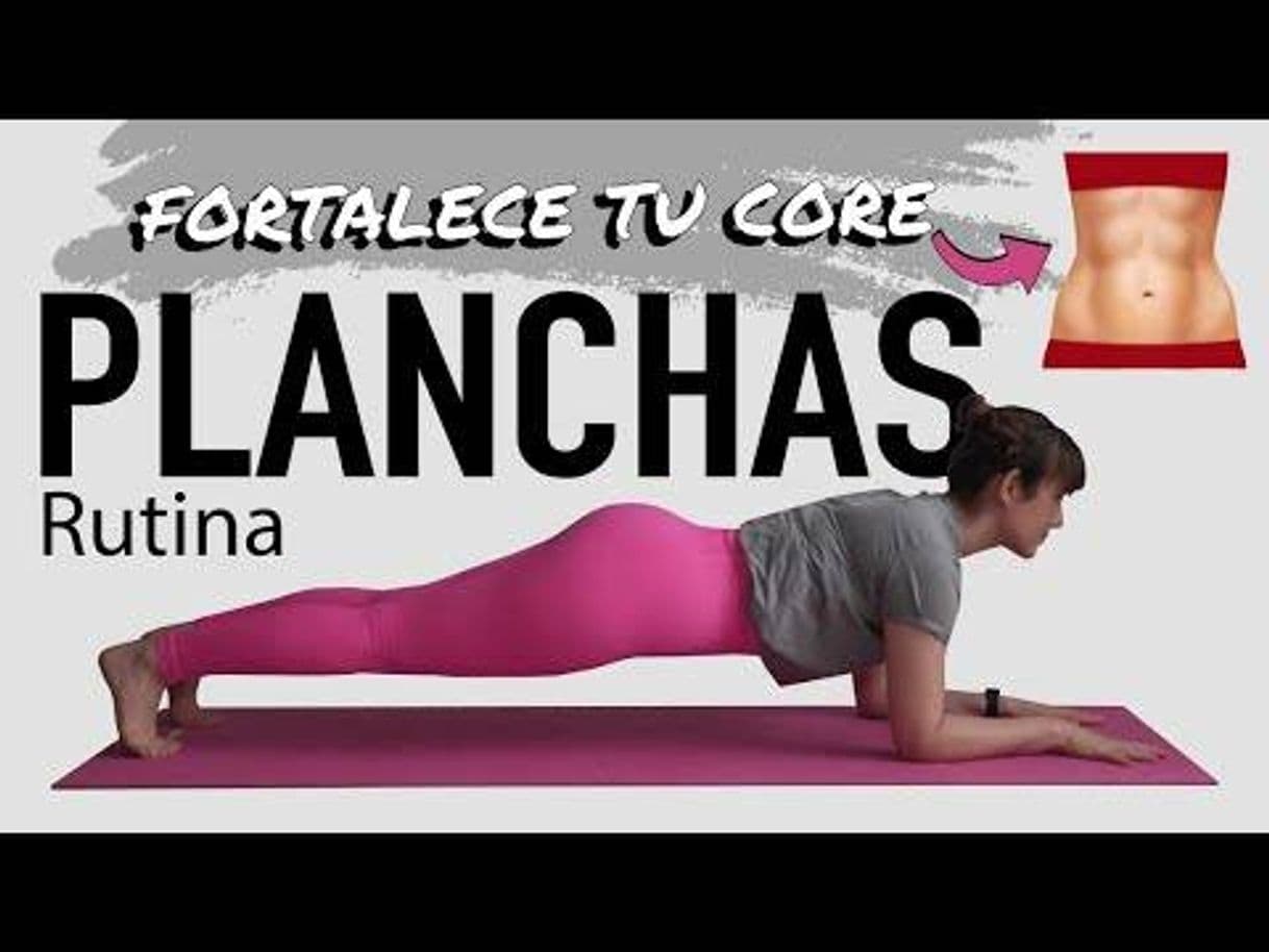 Moda Rutina de planchas para abdomen plano - YouTube