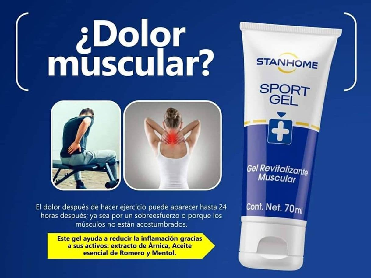 Moda Nuevo Sport Gel...tu nuevo aliado contra dolores musculares 