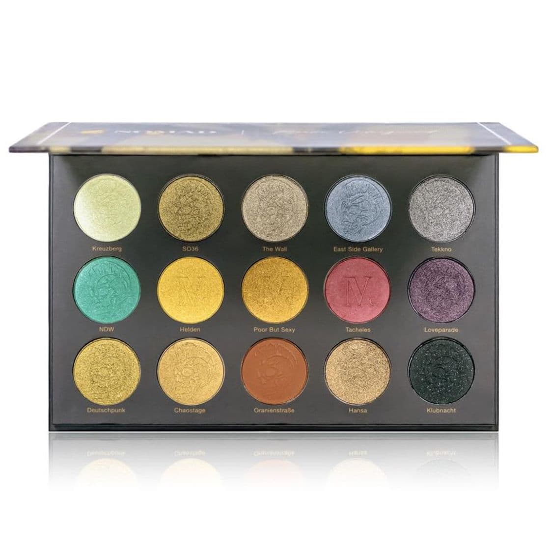 Fashion NOMAD x Berlin Underground Intense Eyeshadow Palette (All ...