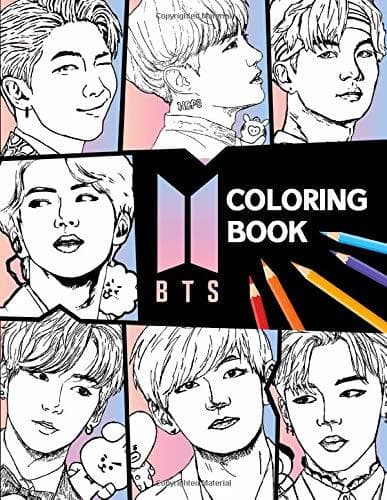 Libro BTS Coloring Book