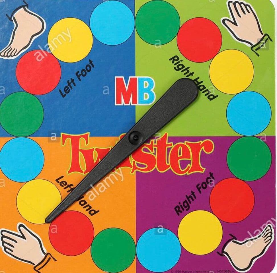 Product Hasbro Gaming - Twister, Juego de Suelo