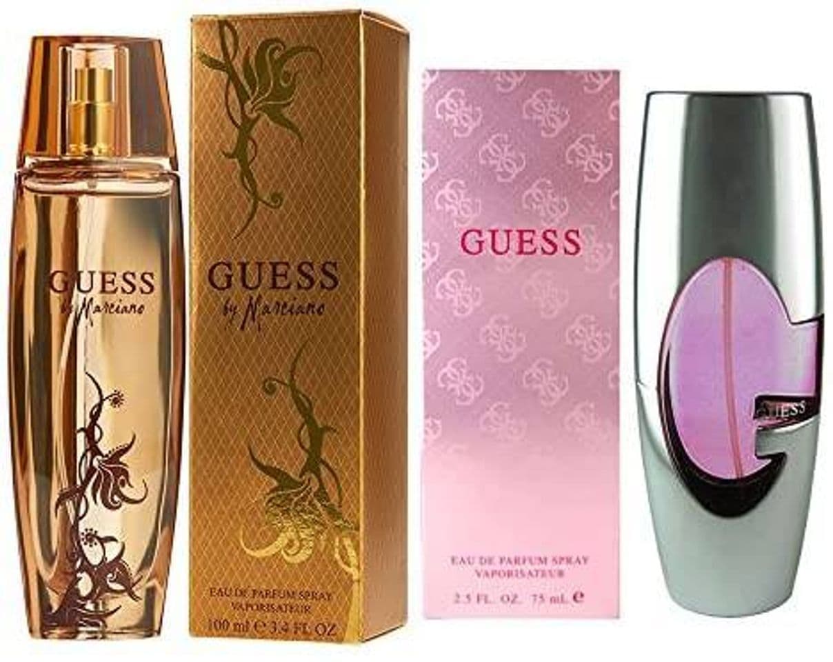 Moda Paquete 2x1 Guess Marciano 100 Ml Edp + Guess Dama 75 Ml