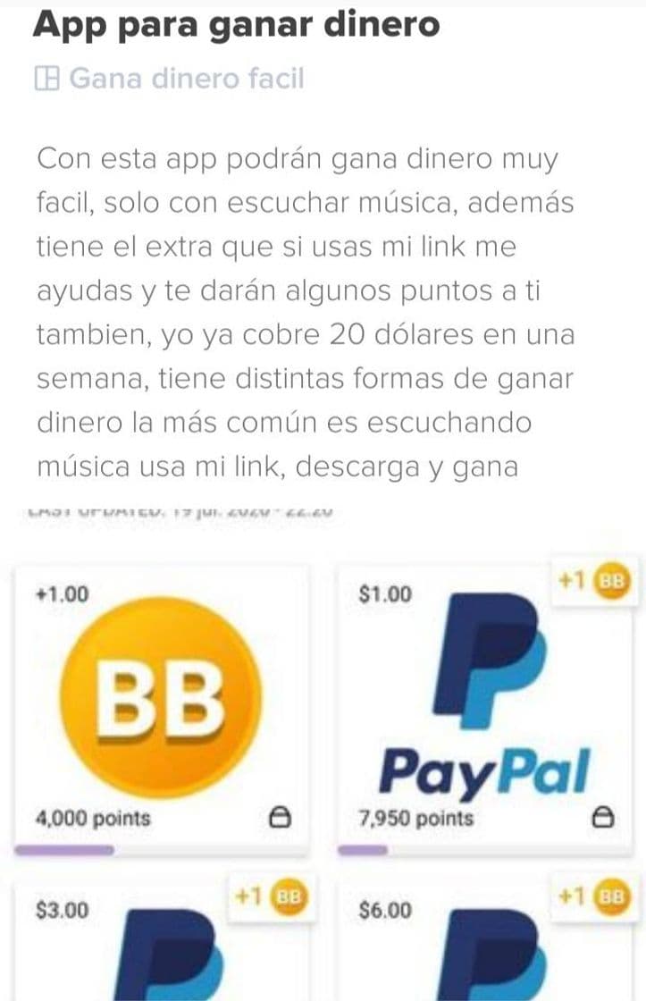 App Gana dinero con esta app en Solo 1 semana escuchando música