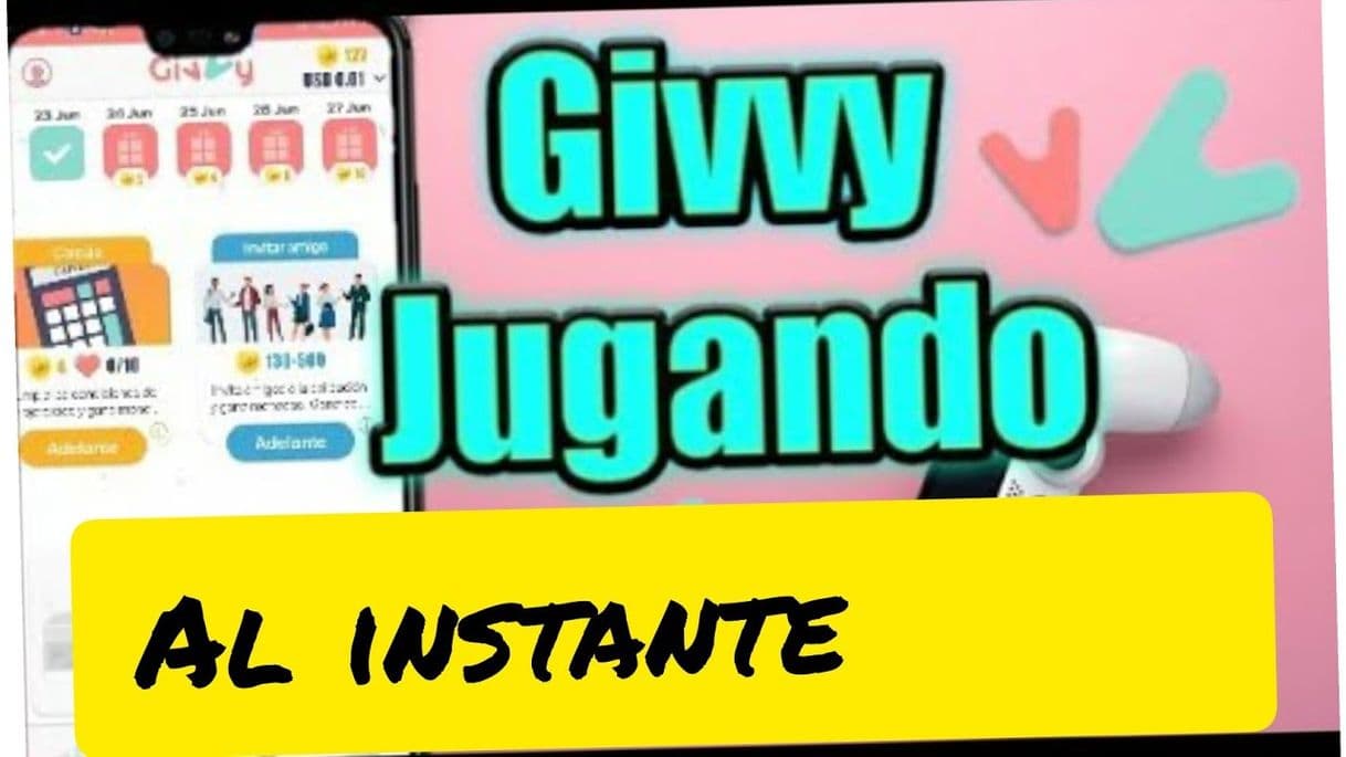 App Givvy gana dinero jugando y refiriendo