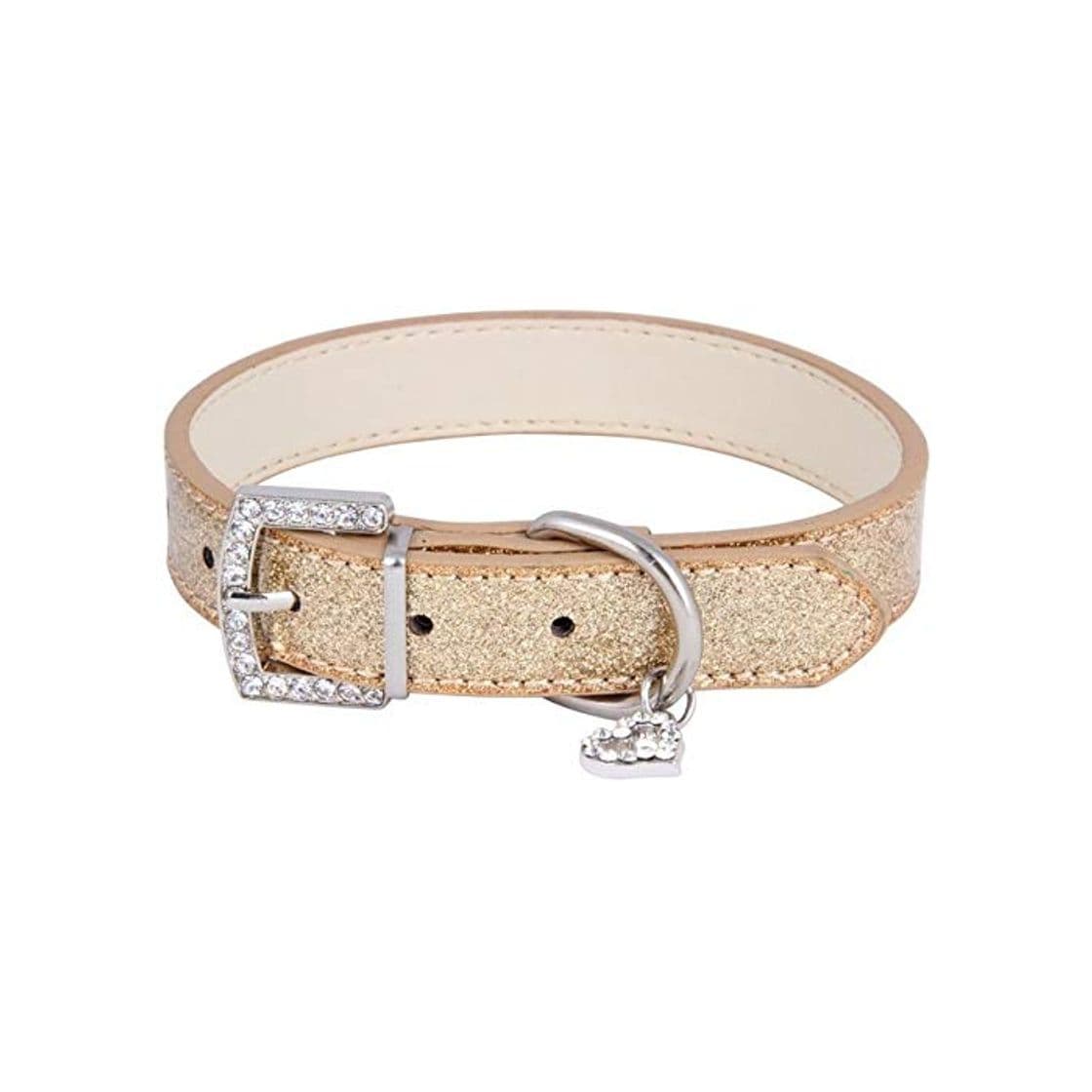 Product OLUYNG Collar para Mascotas Colar do cão com Strass para cães pequenos colares para cães m l XL XXL corrente Grande cão Chihuahua Pet suprimentos L Gold