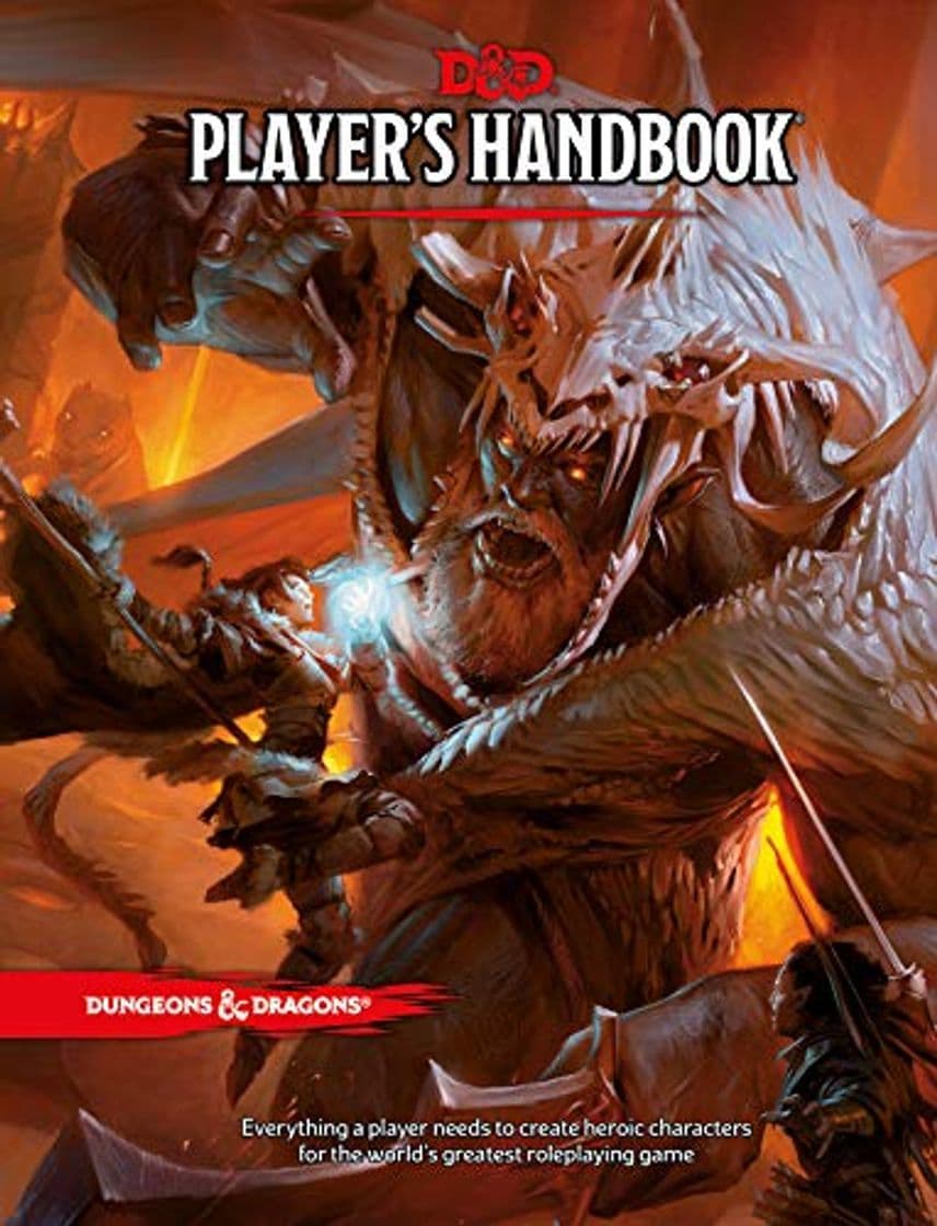 Book D&D RPG PLAYERS HANDBOOK HC