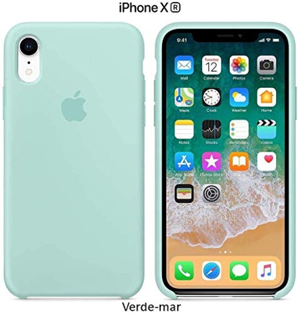 Producto Funda Silicona para iPhone XR Silicone Case Calidad, Textura Suave, Forro Interno