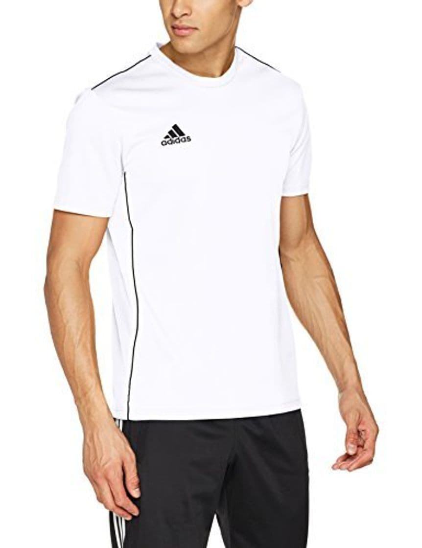 Fitness adidas Core 18 T Camiseta, Hombre, Blanco