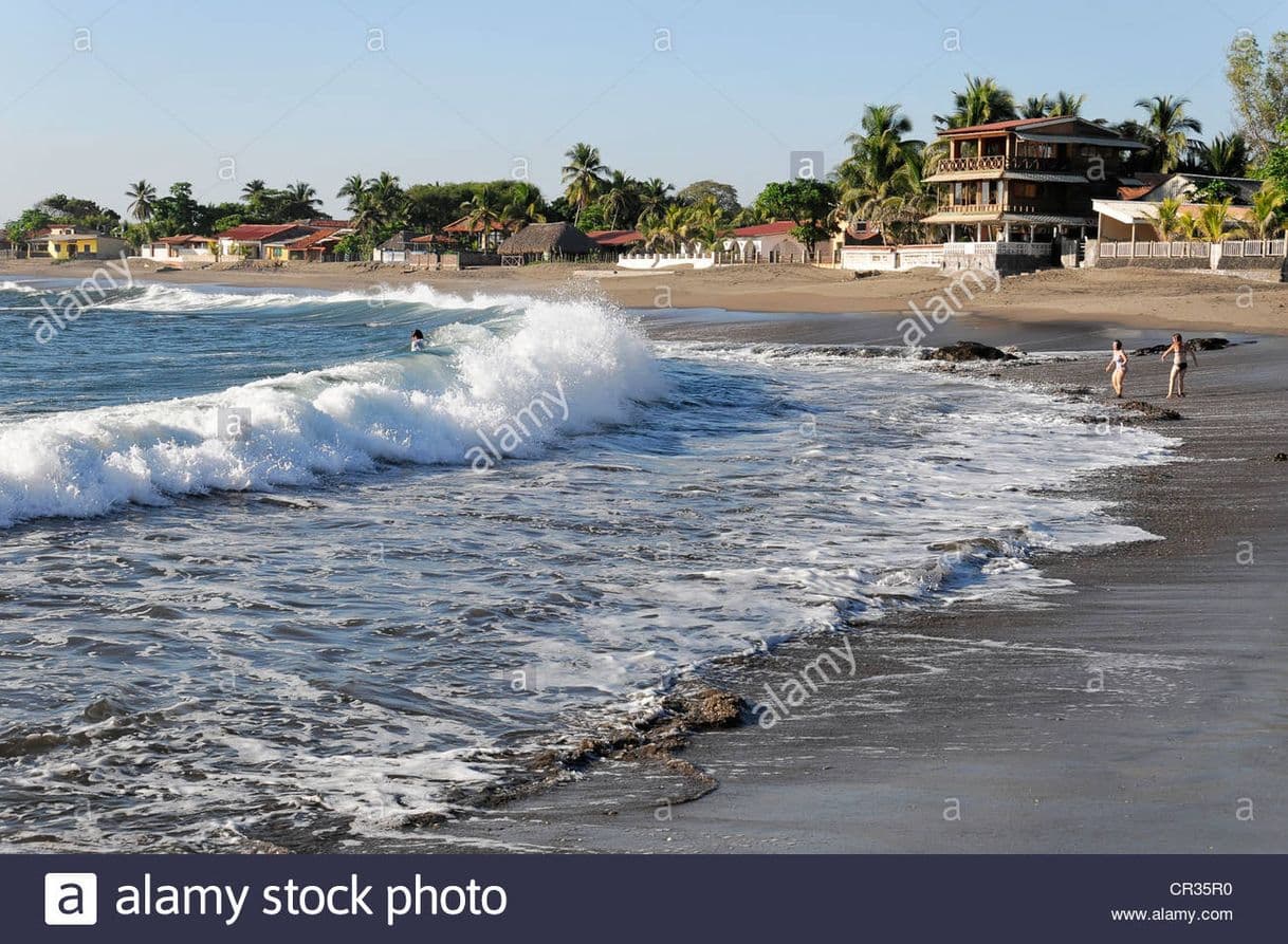 Lugar Poneloya, Leon, Nicaragua