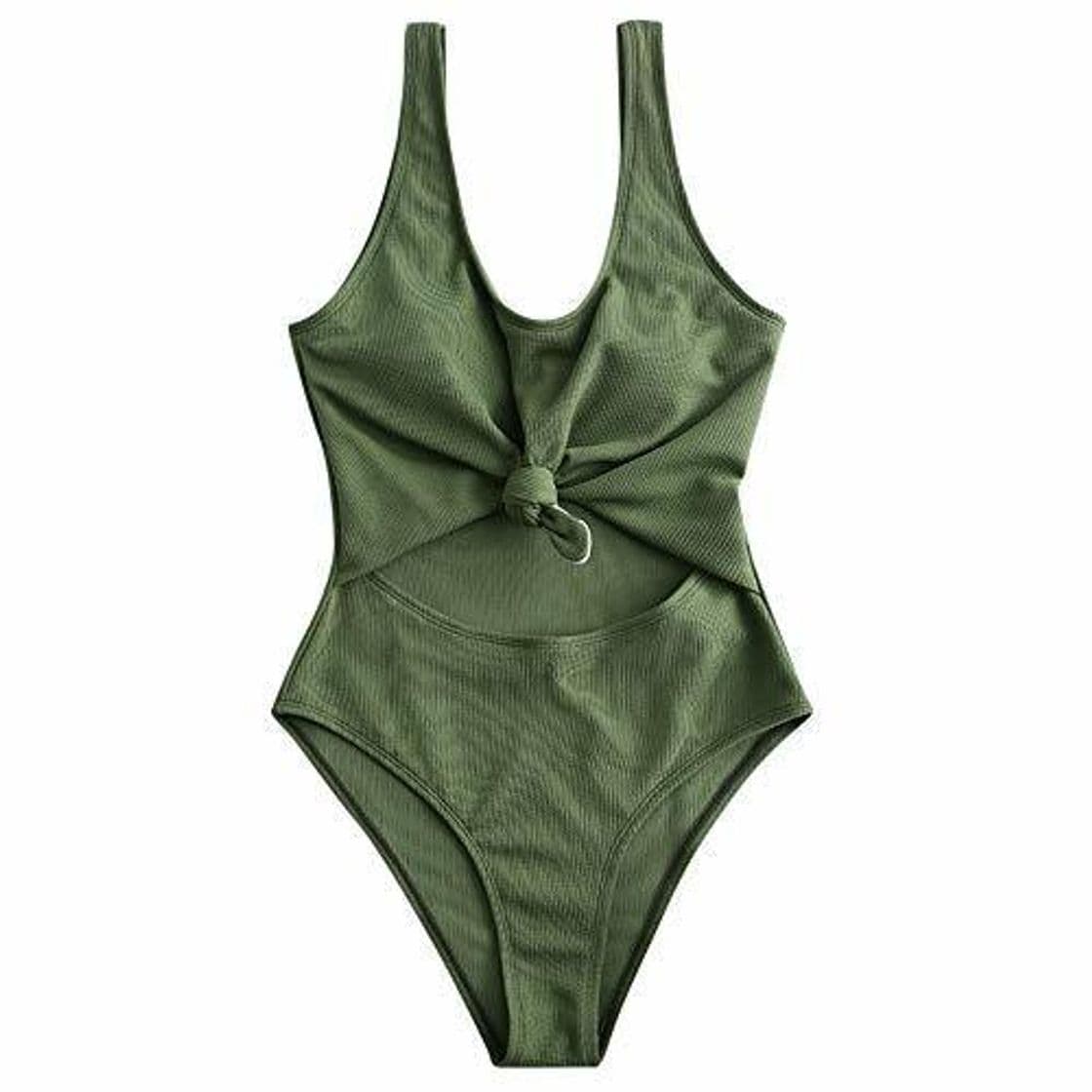 Moda ZAFUL Traje de Baño Bañador de Una Pieza Halter con Relleno Monokini Mujer