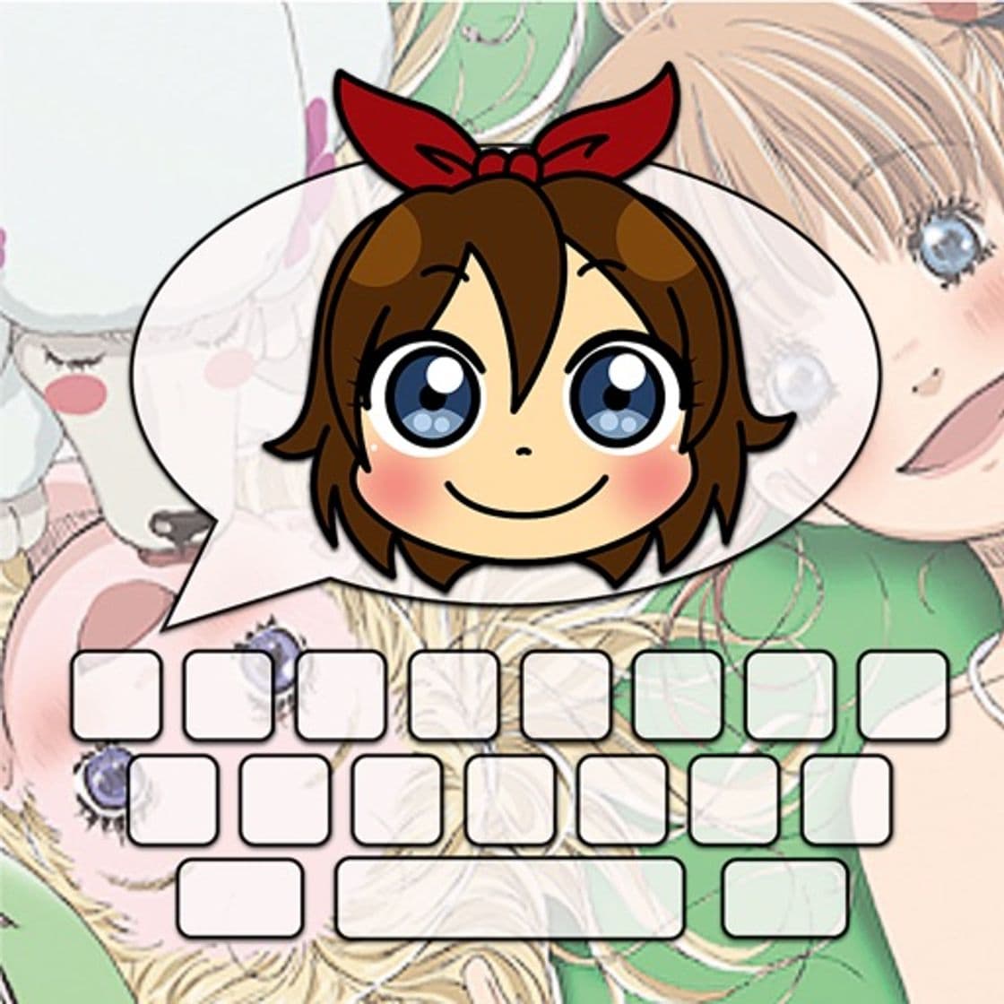 App MangaKey Anime and Manga Keyboard for Otaku - Themes GIFs Stickers